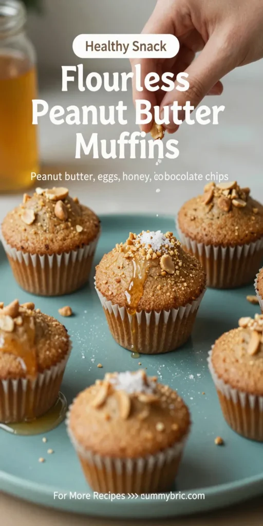 Flourless Peanut Butter Muffins