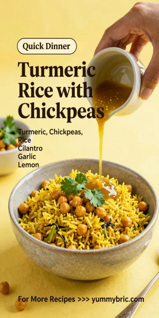 Turmeric Rice with Chickpeas
