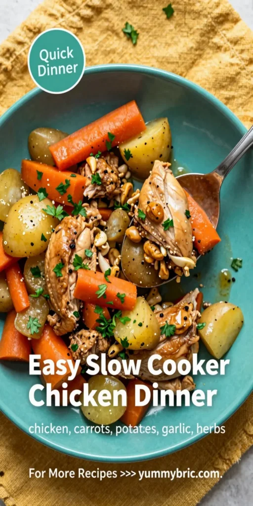 Easy Slow Cooker Chicken Dinner