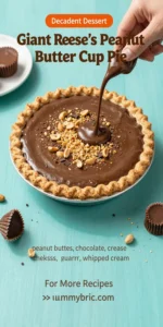 Giant Reese’s Peanut Butter Cup Pie