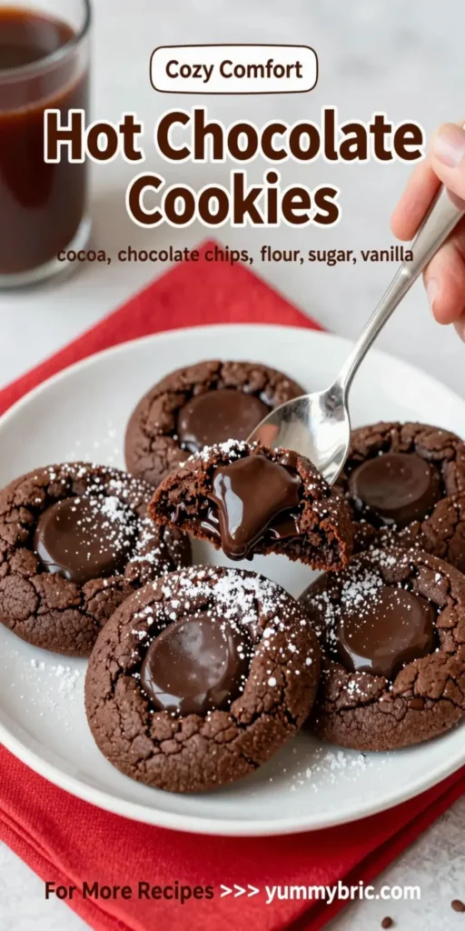 Hot Chocolate Cookies
