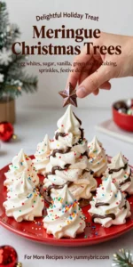 Meringue Christmas Trees