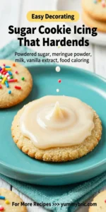 Sugar Cookie Icing That Hardens