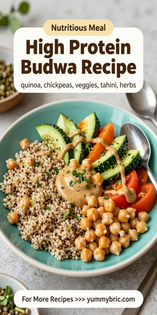 High Protein Buddha Bowl Recipe