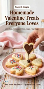 Homemade Valentine treats everyone loves