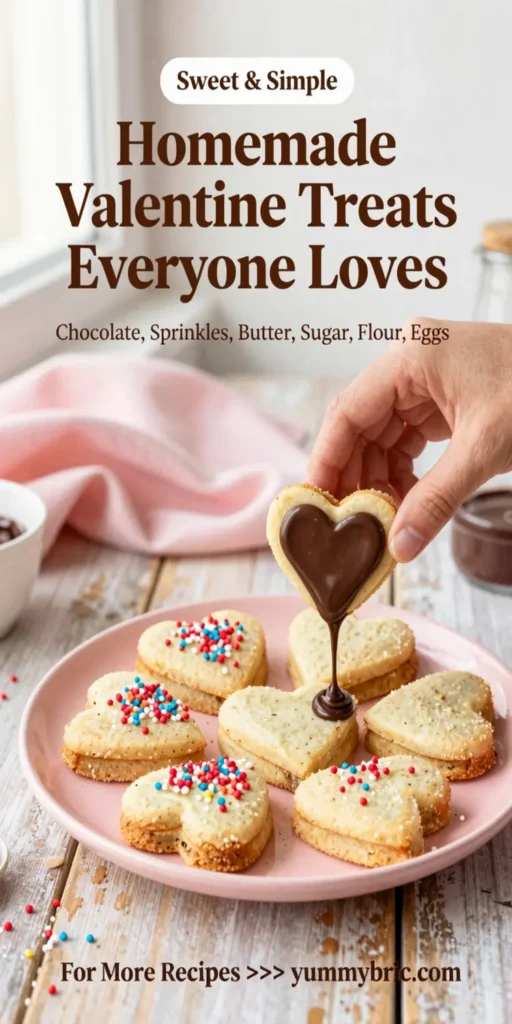 Homemade Valentine treats everyone loves