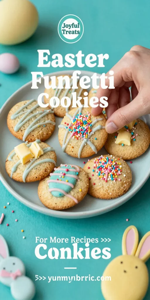 Easter Funfetti Cookies