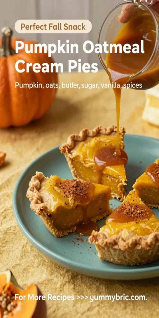 Pumpkin Oatmeal Cream Pies