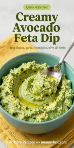 Creamy Avocado Feta Dip