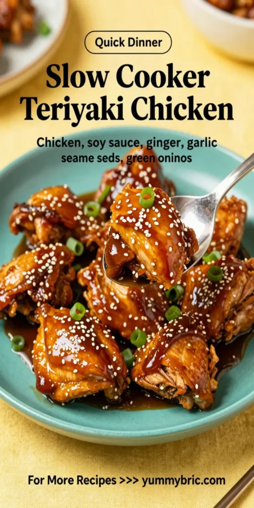 Slow Cooker Teriyaki Chicken