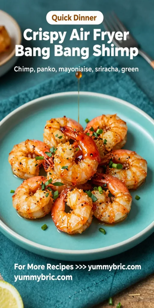 Crispy Air Fryer Bang Bang Shrimp