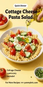 Cottage Cheese Pasta Salad