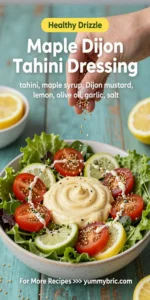 Maple Dijon Tahini Dressing