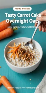 Tasty Carrot Cake Overnight Oats
