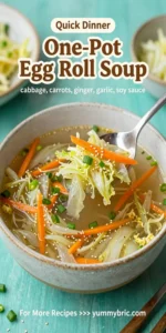 One-Pot Egg Roll Soup