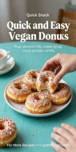 Quick and Easy Vegan Donuts