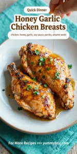 Honey Garlic Chicken Breasts