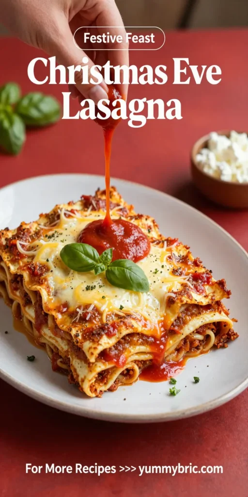 Christmas Eve Lasagna