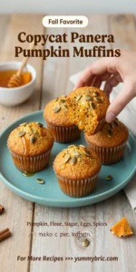 Copycat Panera Pumpkin Muffins