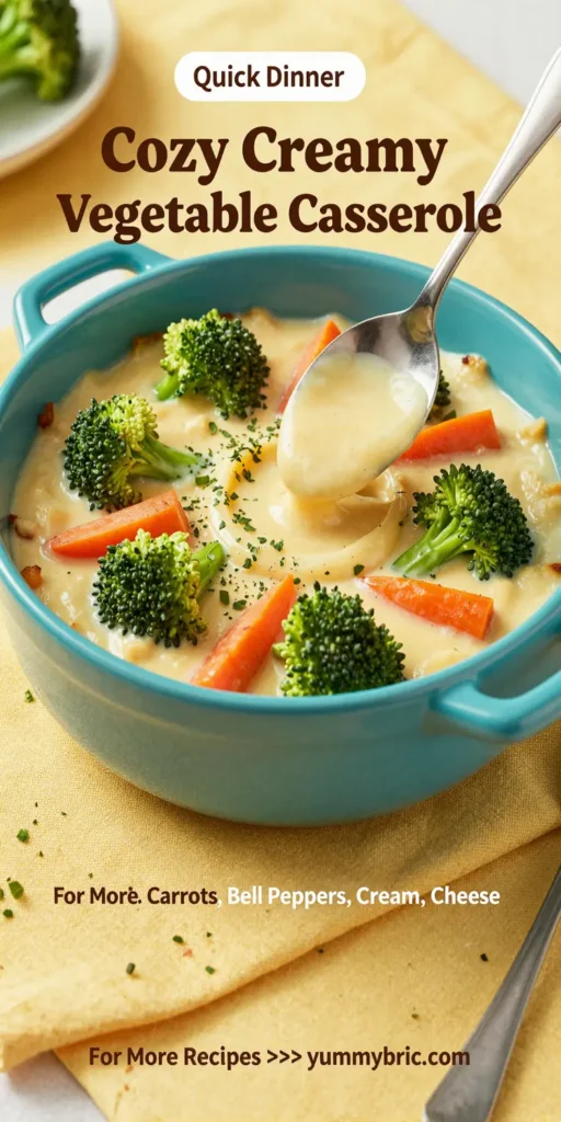 Cozy Creamy Vegetable Casserole