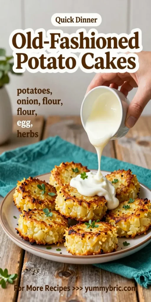 Old-Fashioned Potato Cakes