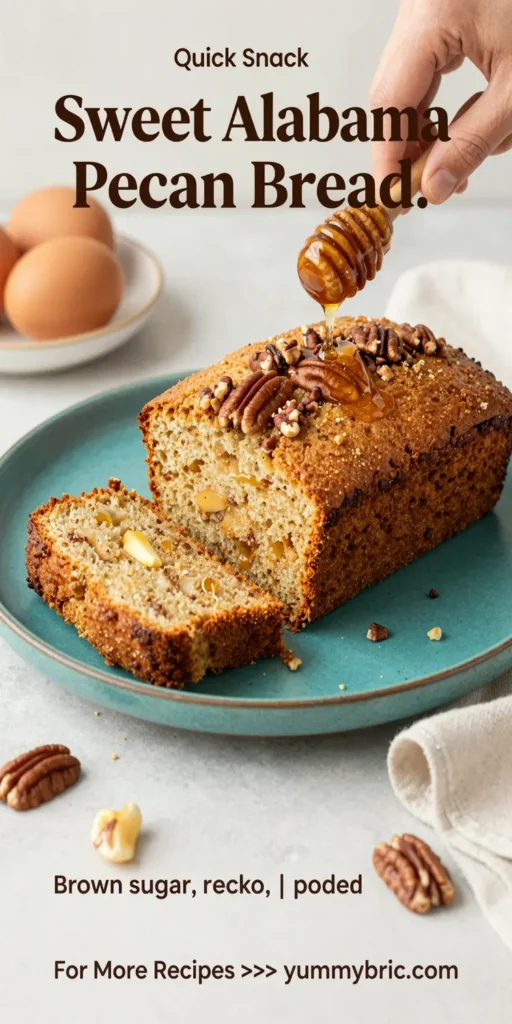 Sweet Alabama Pecan Bread