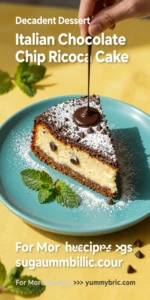 Italian Chocolate Chip Ricotta Cake