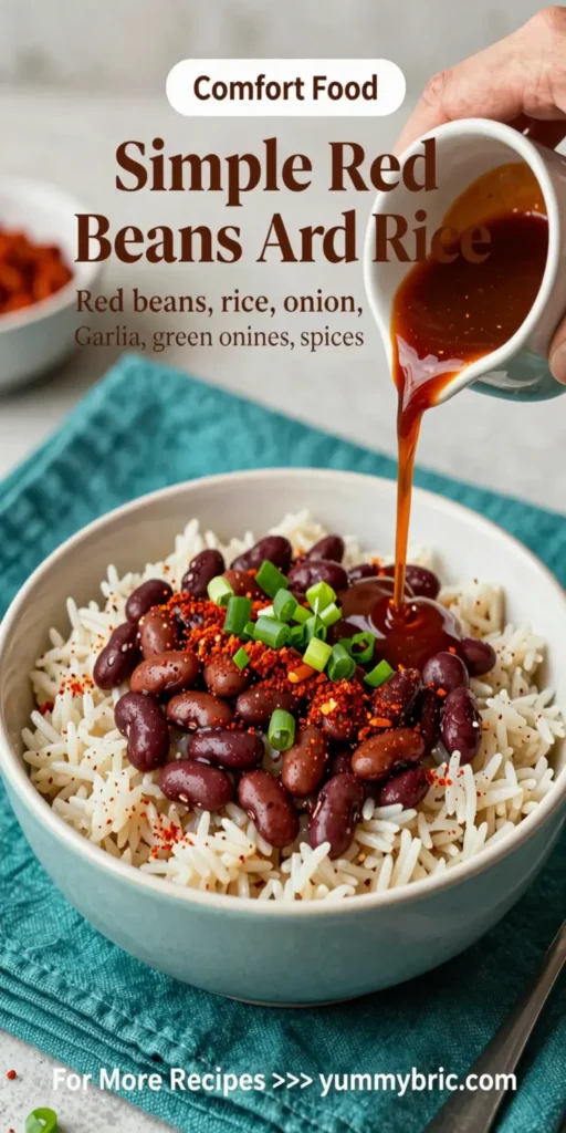 Simple Red Beans And Rice