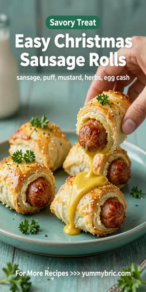 Easy Christmas Sausage Rolls