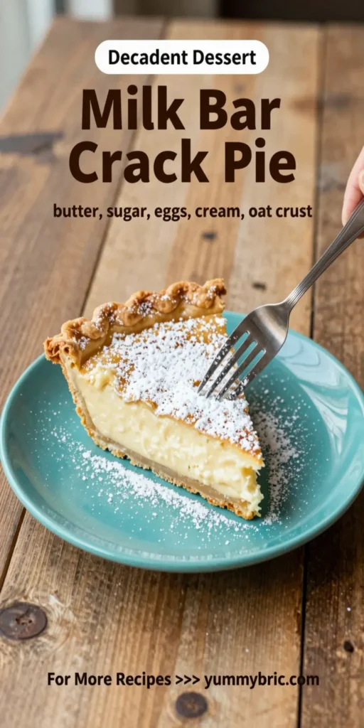 Milk Bar Crack Pie
