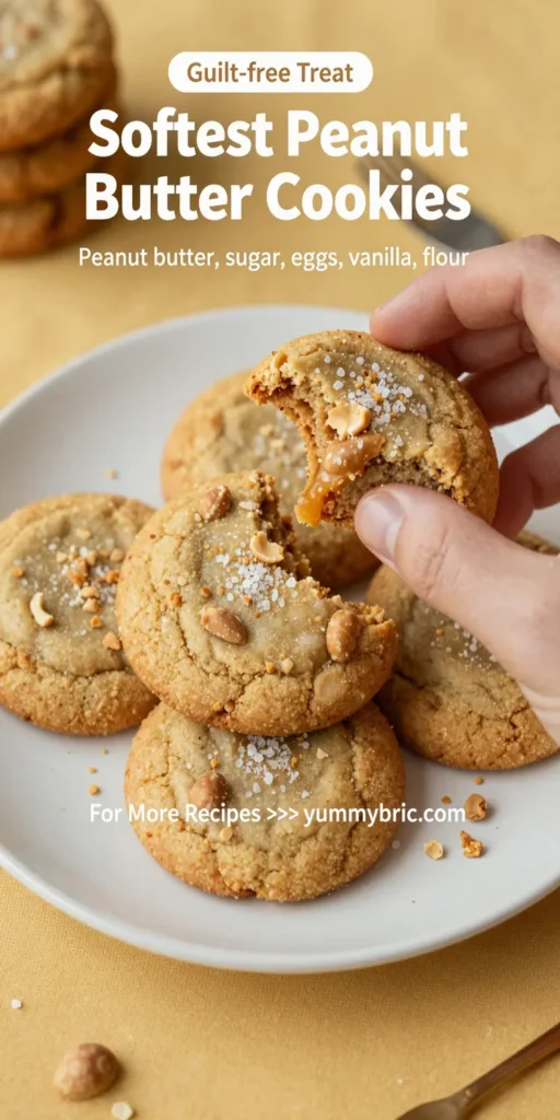 Softest Peanut Butter Cookies