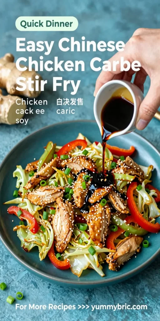 Easy Chinese Chicken Cabbage Stir Fry