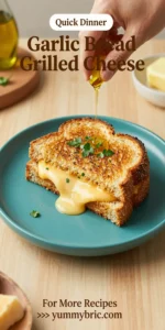Garlic Bread Grilled Cheese