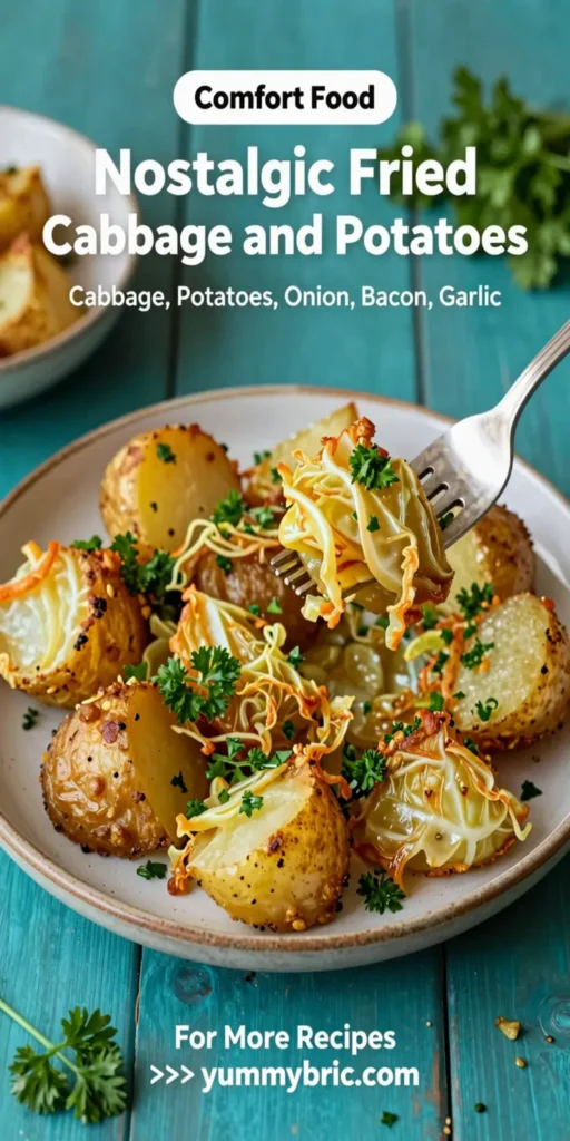 Nostalgic Fried Cabbage and Potatoes