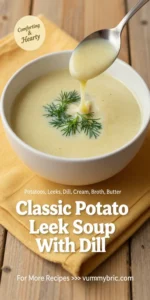 Classic Potato Leek Soup With Dill