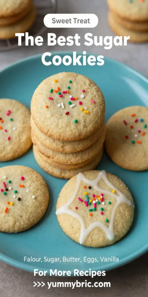 The Best Sugar Cookies