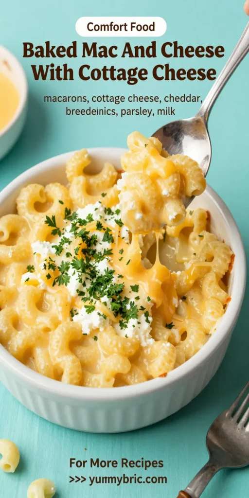Baked Mac And Cheese With Cottage Cheese