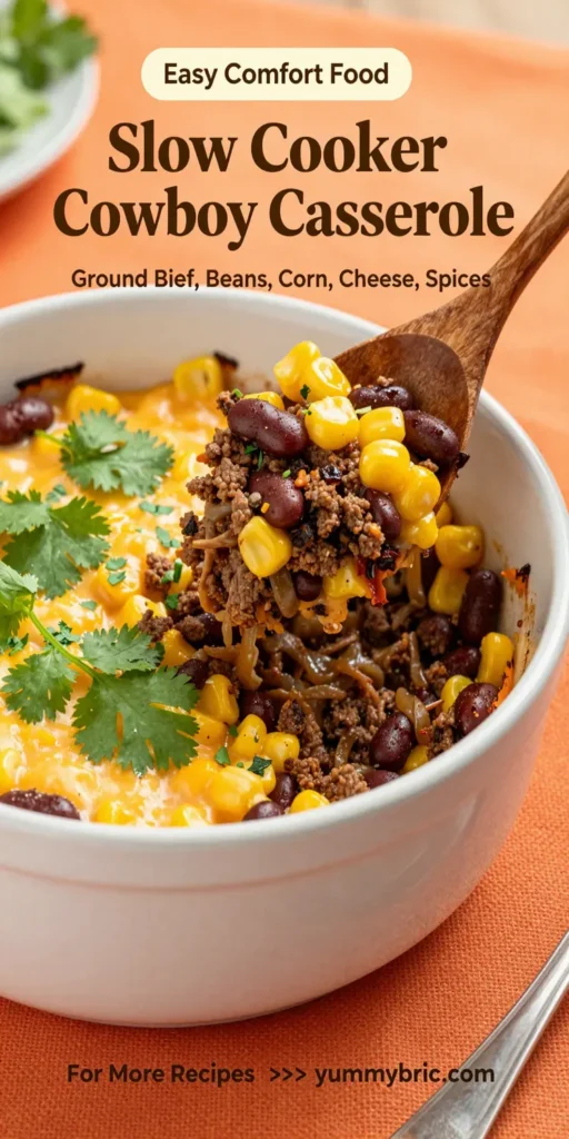 Slow Cooker Cowboy Casserole
