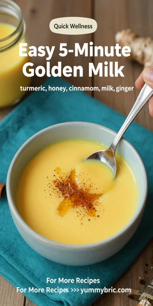 Easy 5-Minute Golden Milk