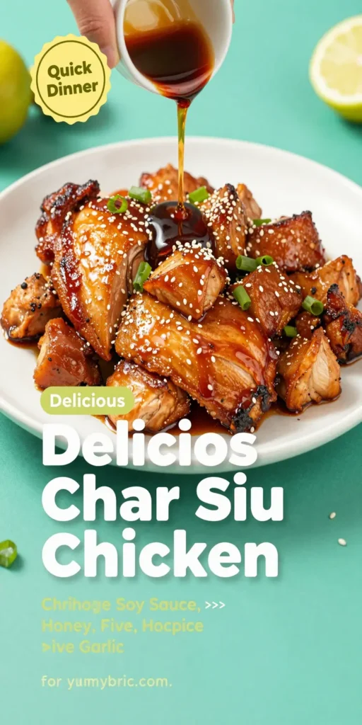 Delicious Char Siu Chicken