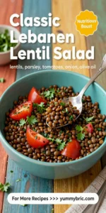 Classic Lebanese Lentil Salad