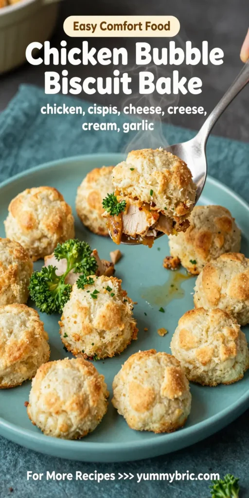 Chicken Bubble Biscuit Bake