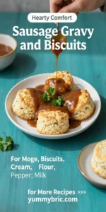 Sausage Gravy and Biscuits