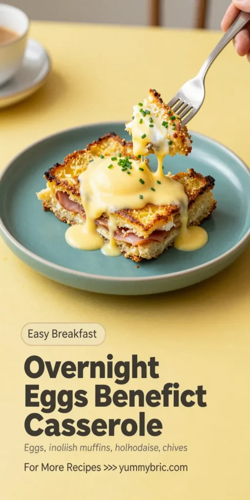 Overnight Eggs Benedict Casserole
