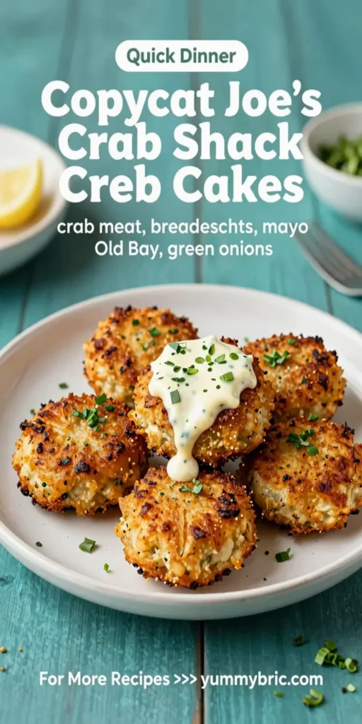 Copycat Joe's Crab Shack Crab Cakes
