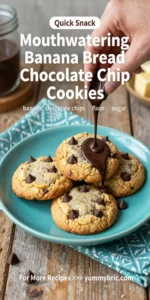 Mouthwatering Banana Bread Chocolate Chip Cookies