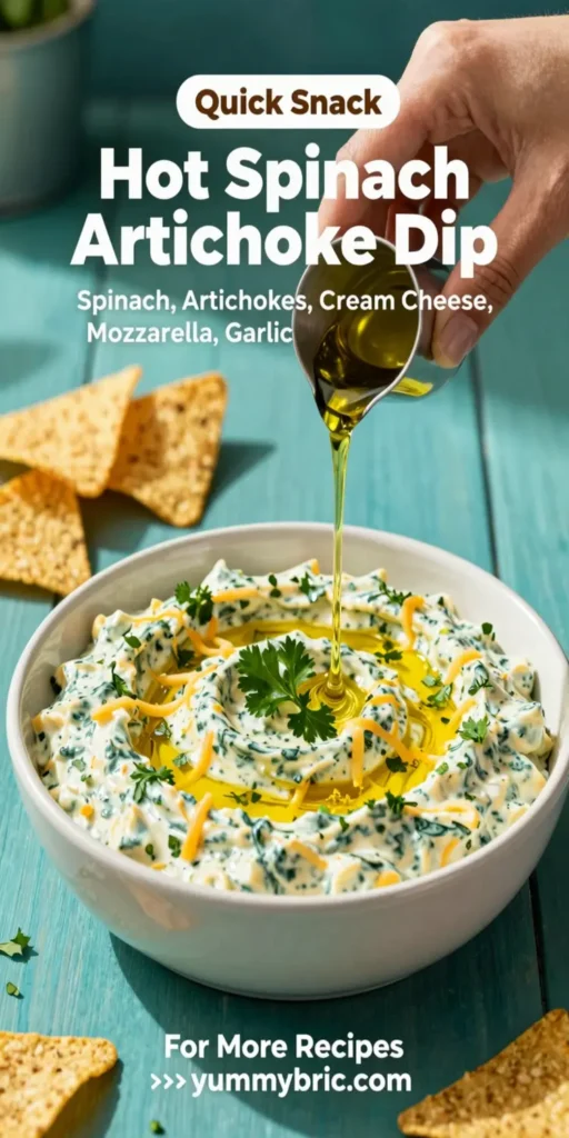 Hot Spinach Artichoke Dip