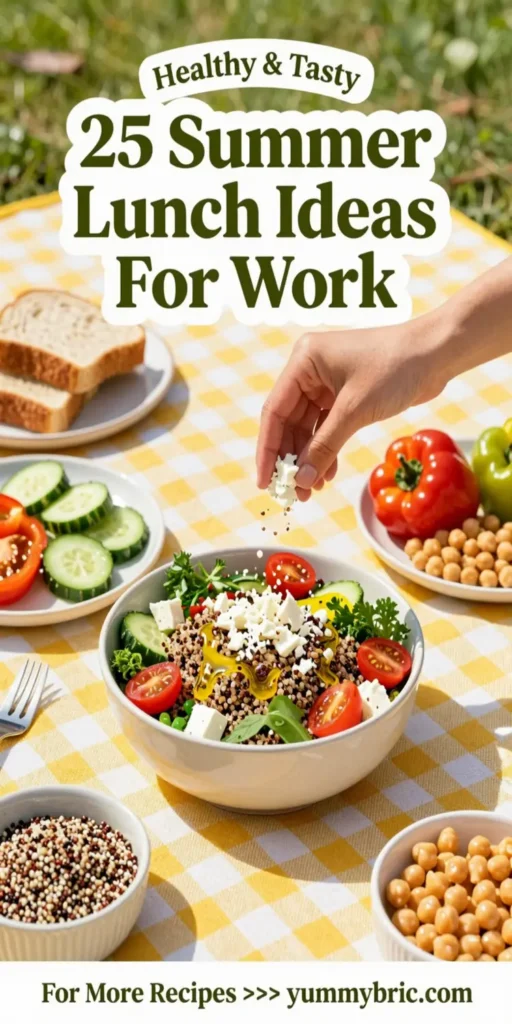 25 Summer Lunch Ideas For Work