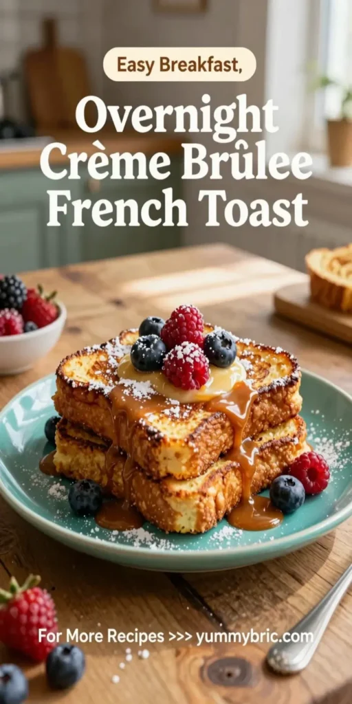 Overnight Crème Brûlée French Toast