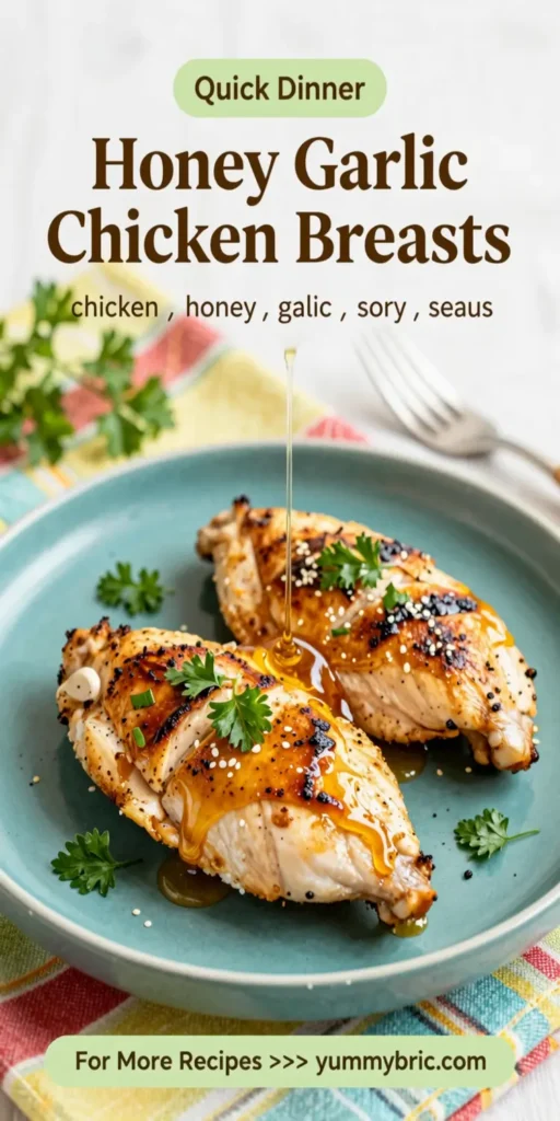 Honey Garlic Chicken Breasts